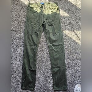 Zara Men’s Jeans Olive GREEN 30X32